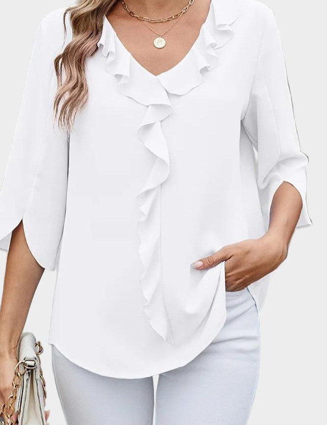 Helle | Blouse avec Dentelle