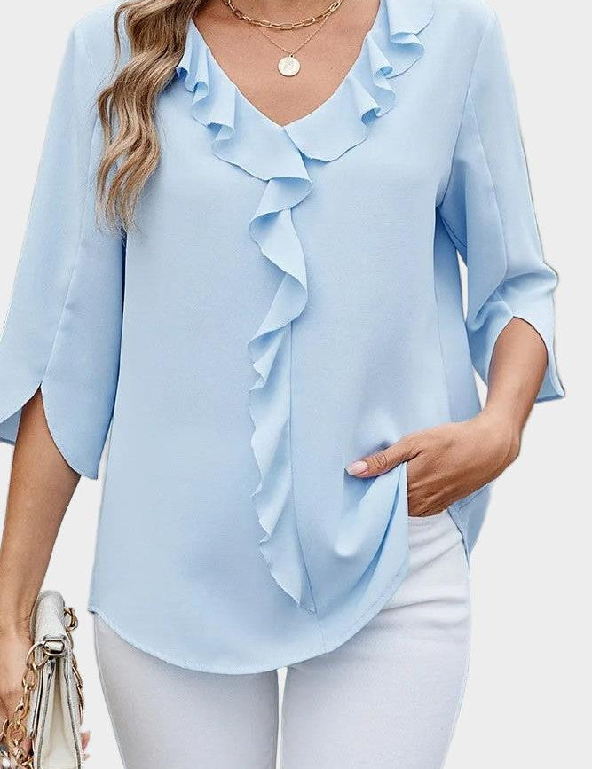 Helle | Blouse avec Dentelle