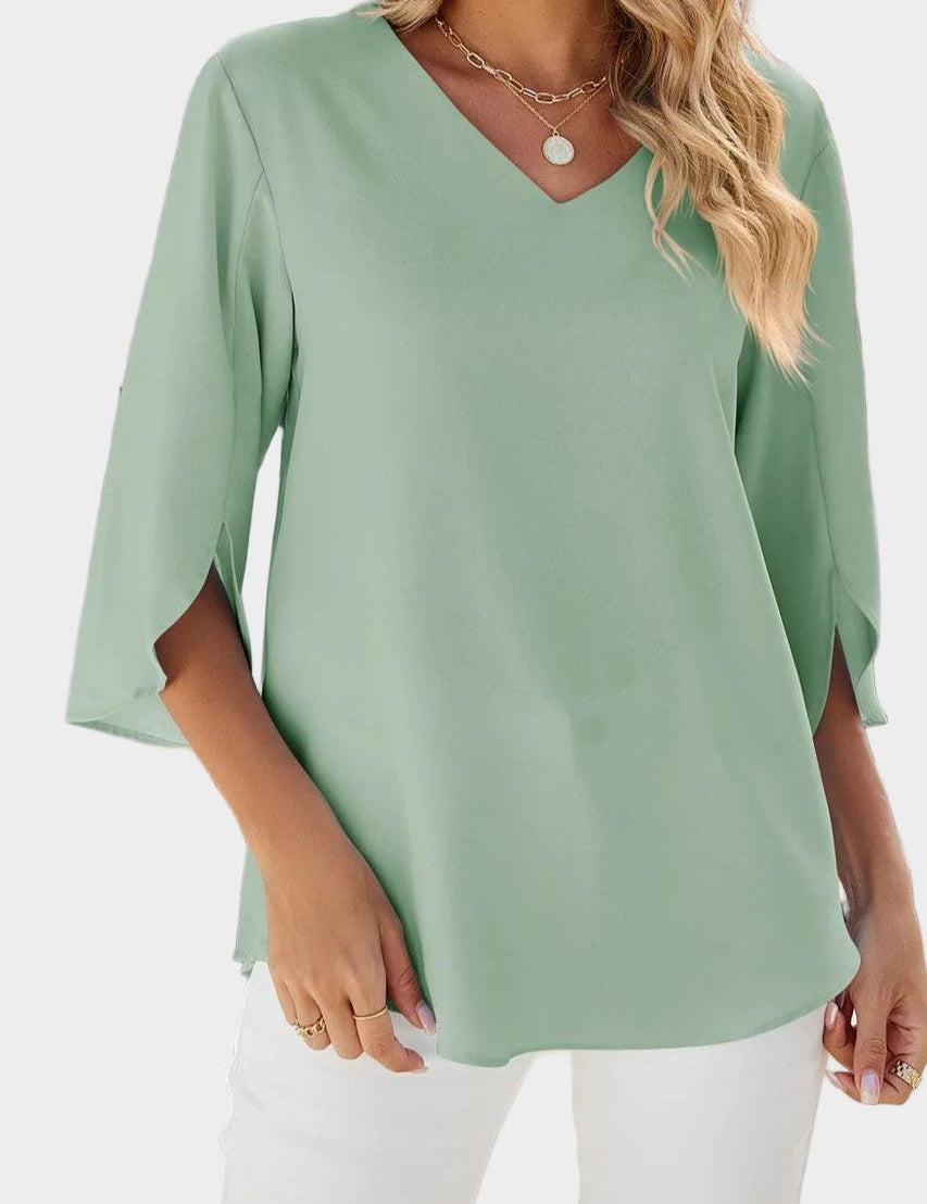 Helle | Blouse avec Dentelle