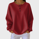 Louise | Pull en Tricot Waffle Doux