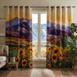 Highland Bloom Quilted Curtains NCU0HH1767