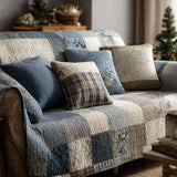 Homestead Charm Quilted Sofa Cover NCU0NT11988