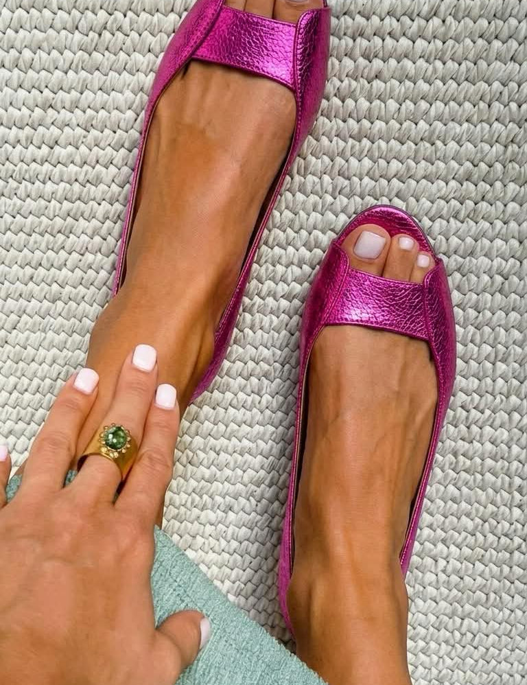 Adelina™ | Sandales Dorées Comfort Chic