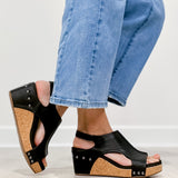 Briellae - Sandalette à talon compensé