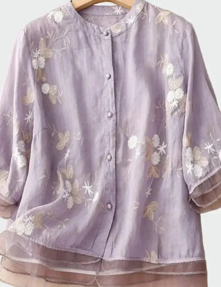 Ida | Blouse Rose Clair