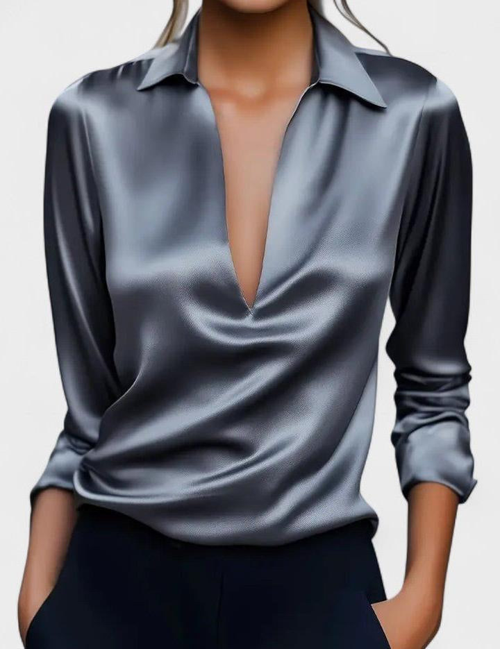 Ida | Chemise en satin