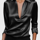 Ida | Chemise en satin