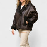 Isabelle | Manteau en Cuir