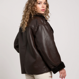 Isabelle | Manteau en Cuir
