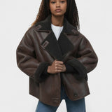 Isabelle | Manteau en Cuir