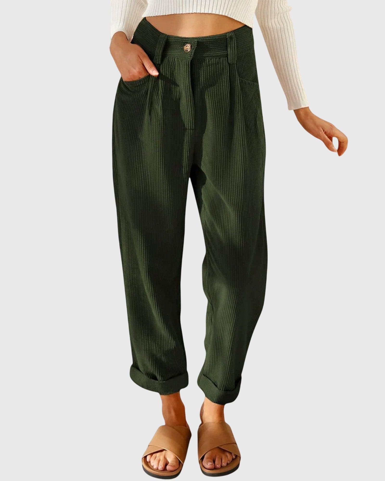Jana | Pantalons en Velours