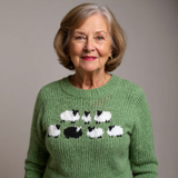 Aude | Pull en tricot vintage