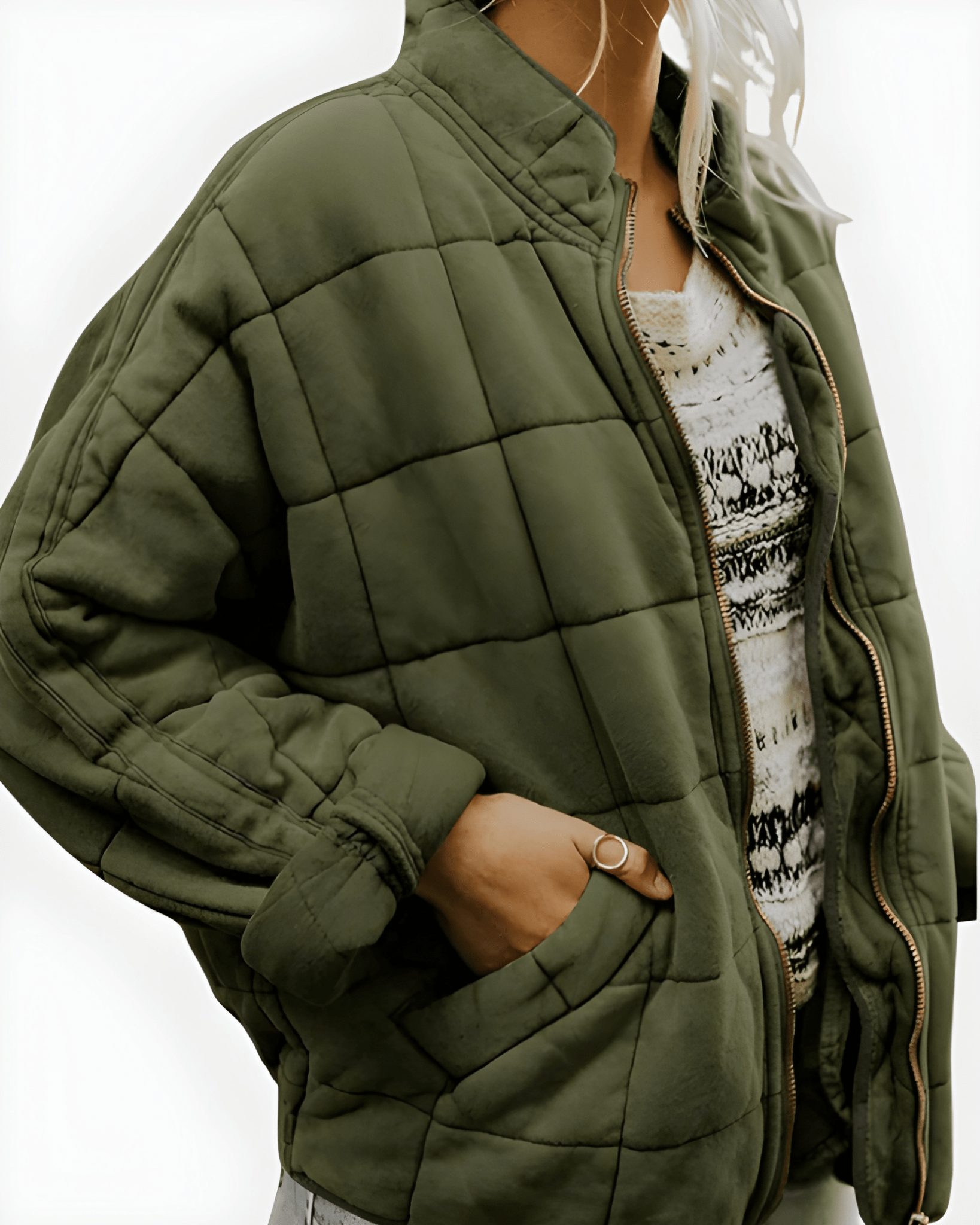 Johanne | Manteau Matelassé