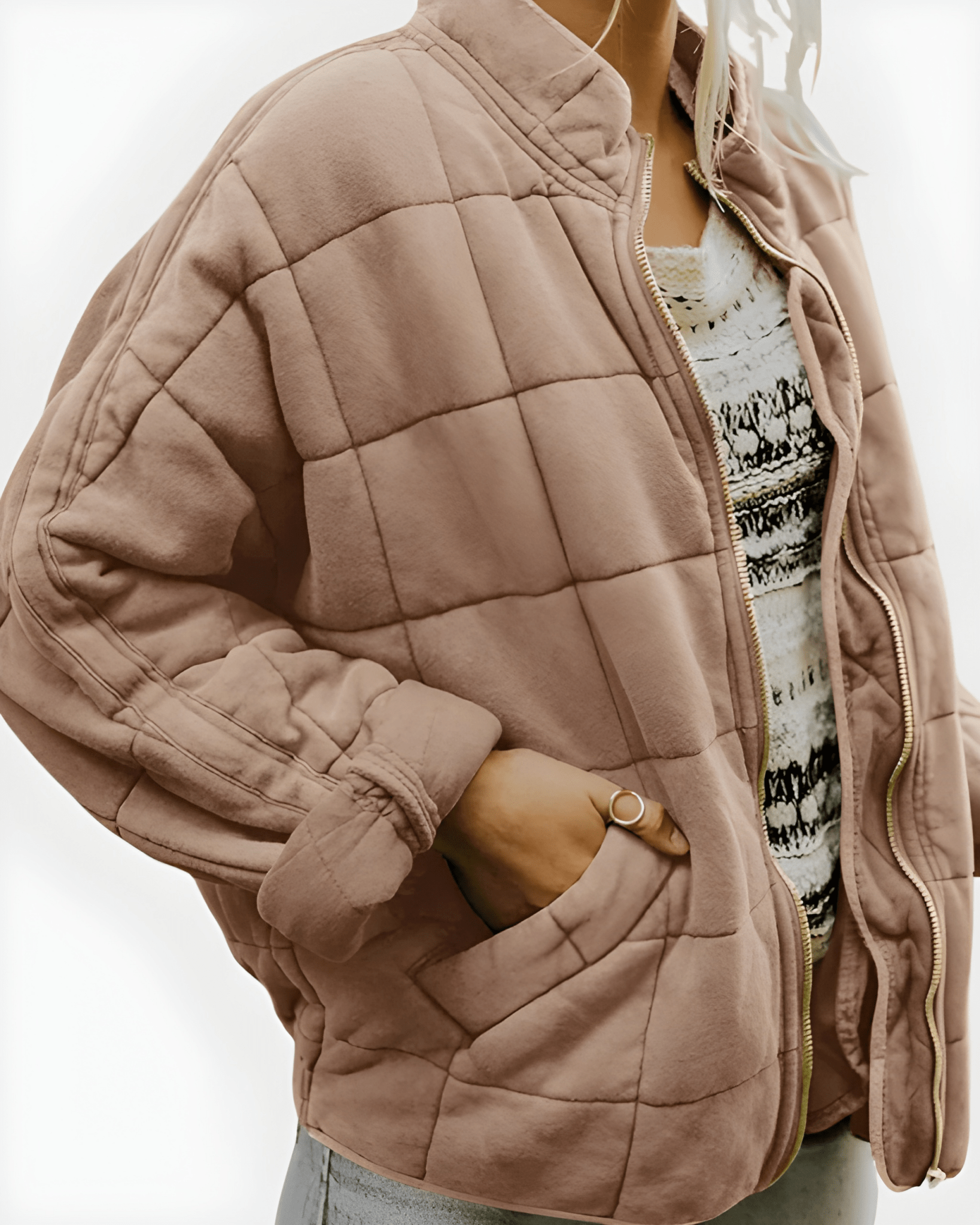 Johanne | Manteau Matelassé