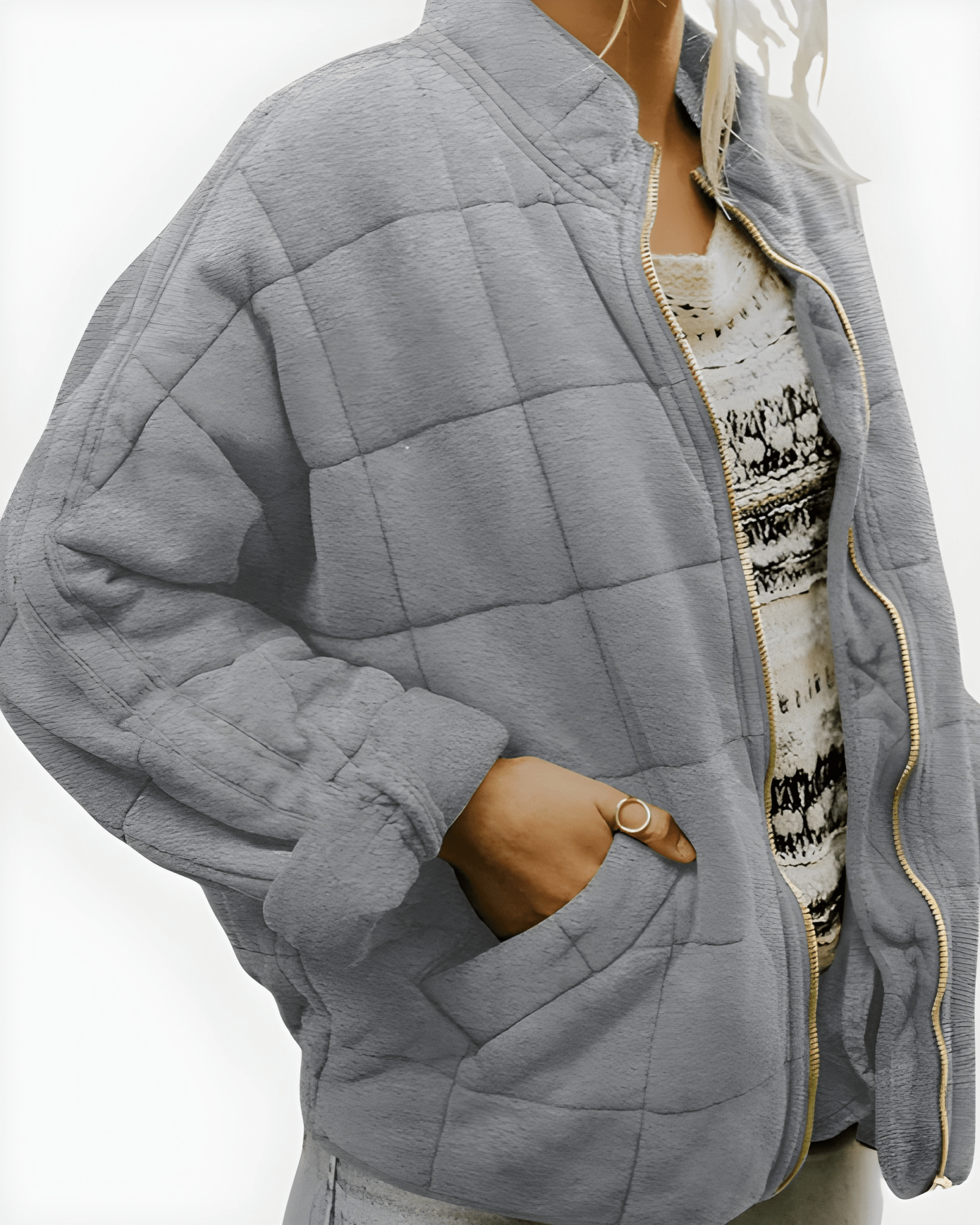 Johanne | Manteau Matelassé