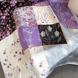 Johanne | Châle en Soie Violetta