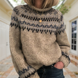 Mauricette | Pull en tricot vintage