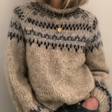 Mauricette | Pull en tricot vintage