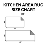 Snowy Tree Glow Kitchen Area Rug NCU0PT10158