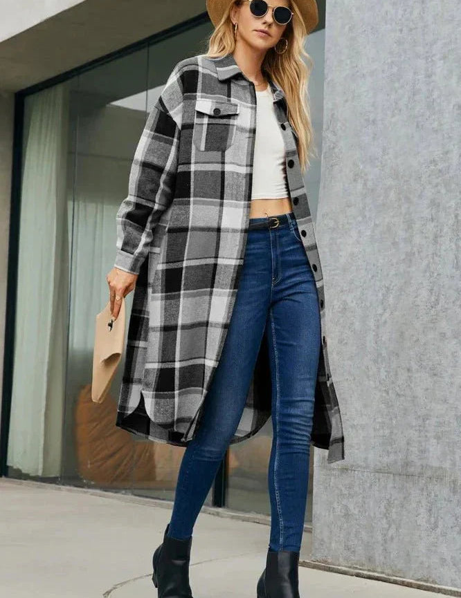Lene™ | Manteau rétro au design intemporel