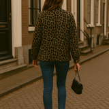 Leona | Veste Bomber Léopard