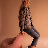 Leona | Veste Bomber Léopard