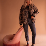 Leona | Veste Bomber Léopard