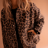 Leona | Veste Bomber Léopard