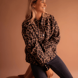 Leona | Veste Bomber Léopard