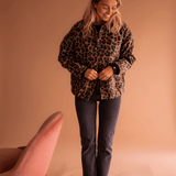 Leona | Veste Bomber Léopard