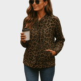 Leona | Veste Bomber Léopard