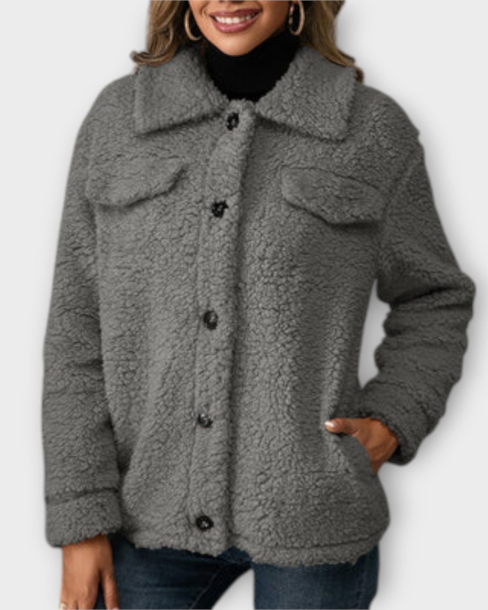 Liv | Manteau Teddy