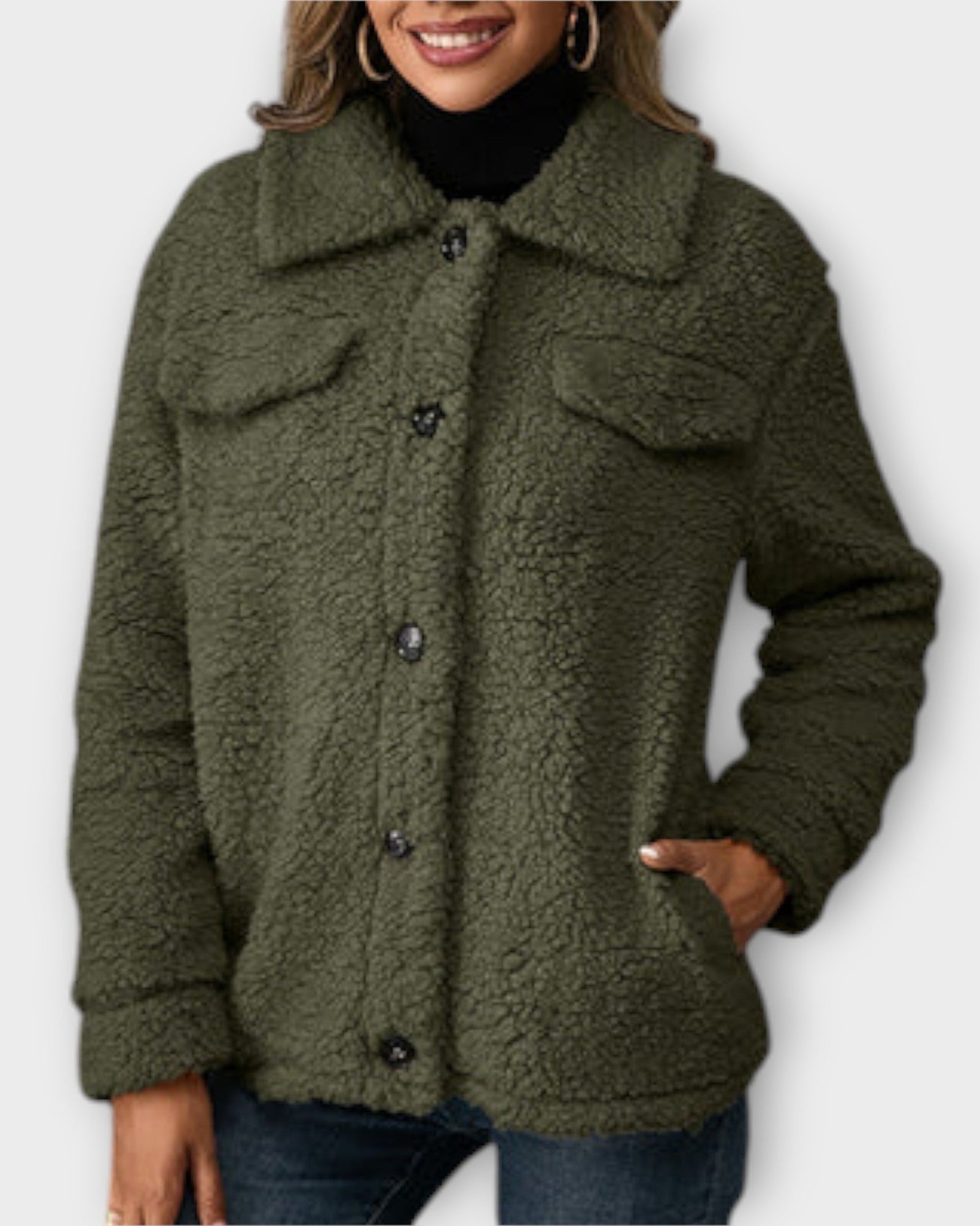 Liv | Manteau Teddy