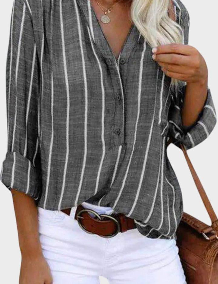 Luna | Blouse rayée