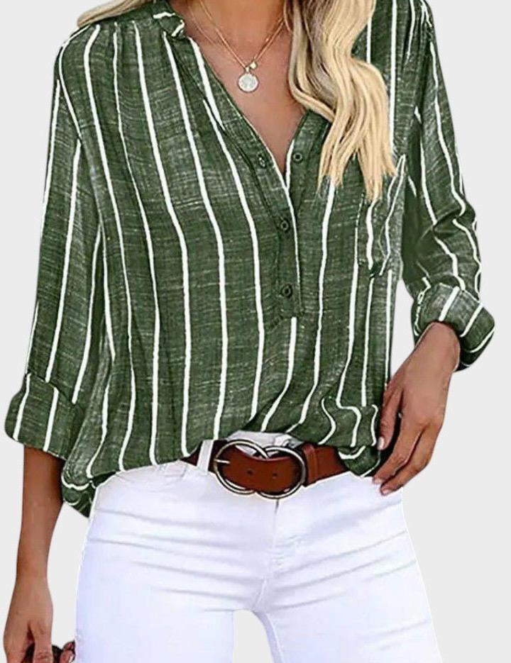 Luna | Blouse rayée