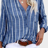 Luna | Blouse rayée