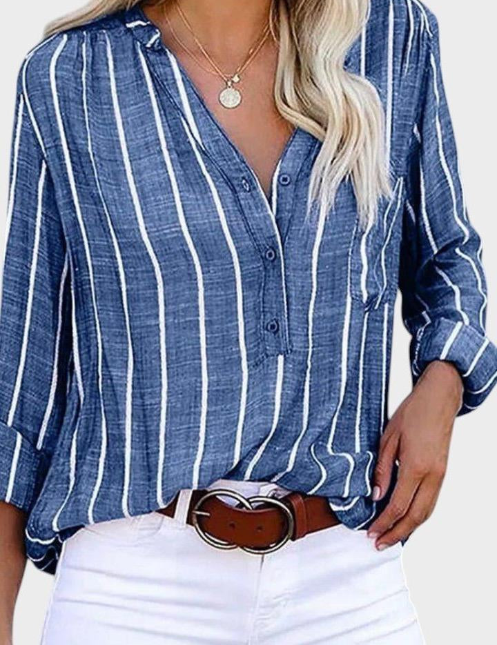 Luna | Blouse rayée