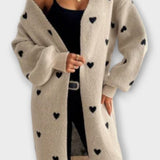 Majken | Cardigan Cœur