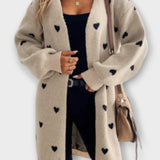 Majken | Cardigan Cœur