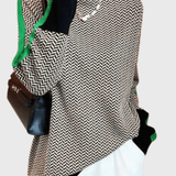 Marie | Pull en laine à col montant