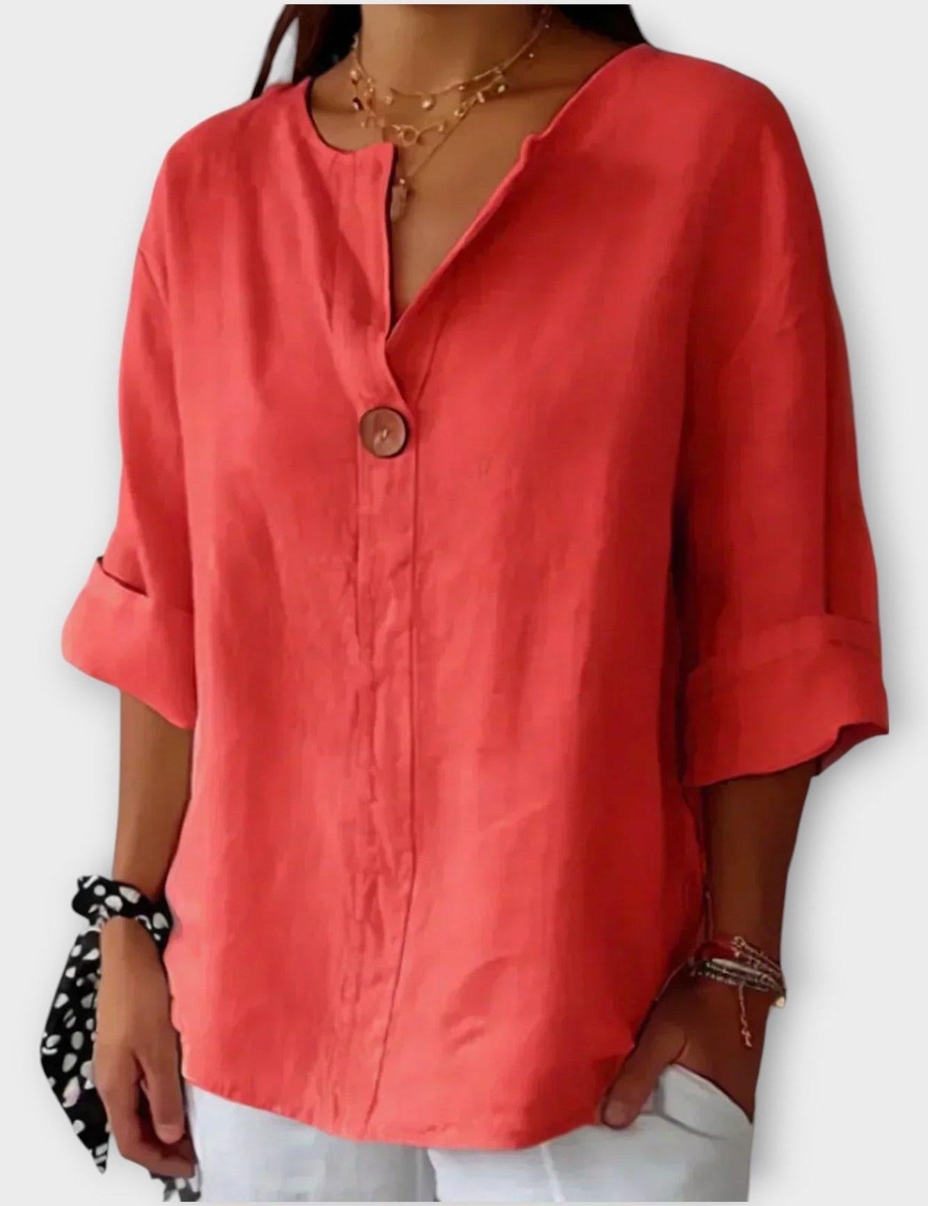 Marie | Chemise col en V