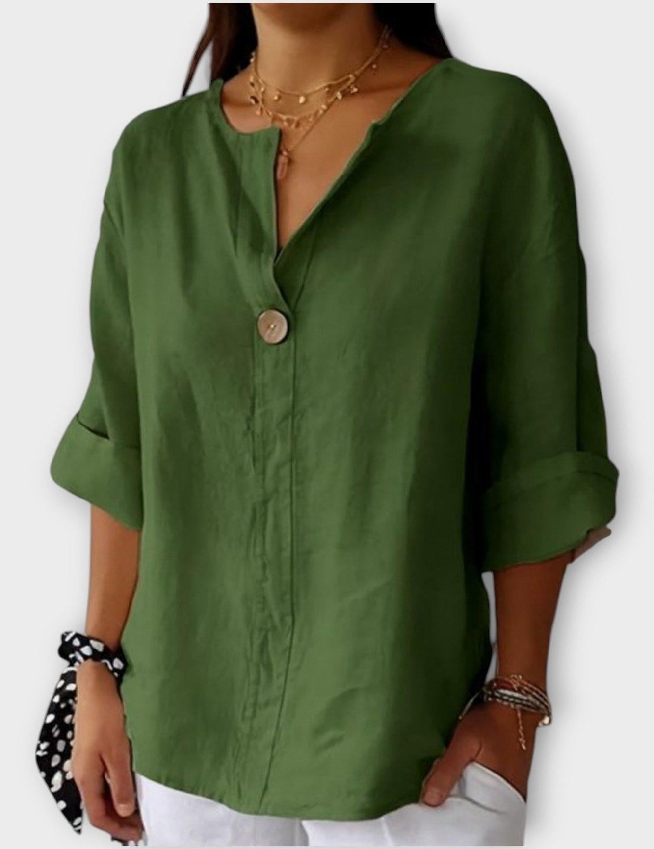 Marie | Chemise col en V