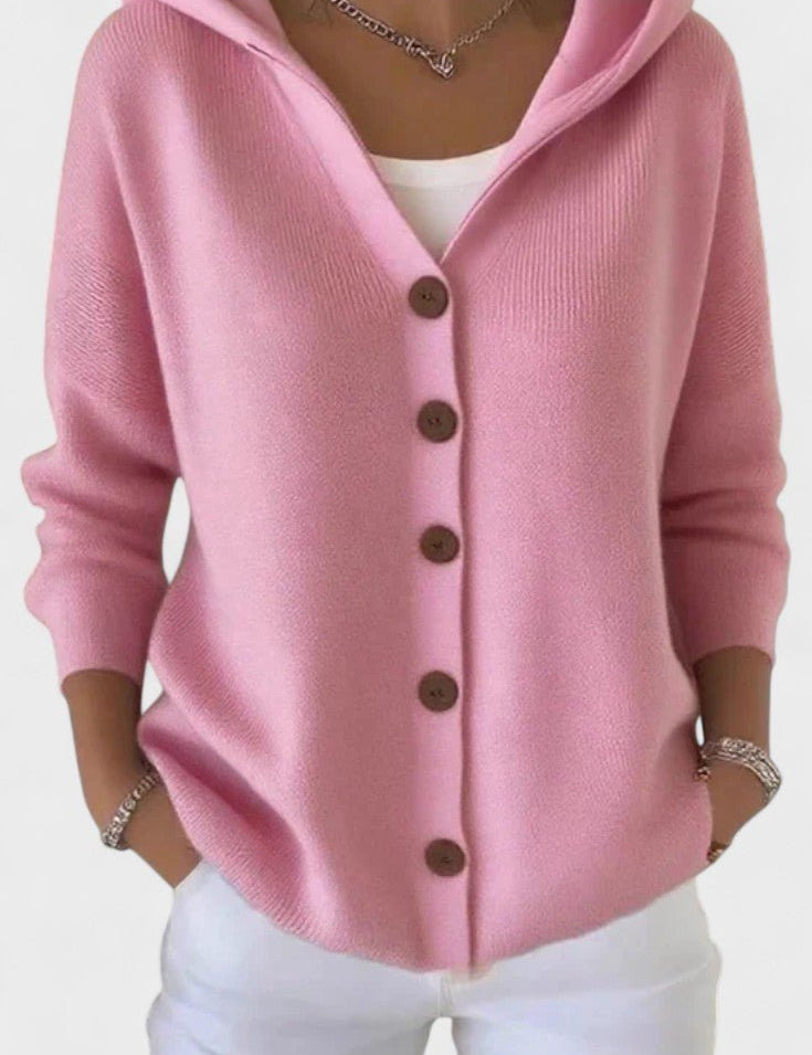 Mathilde | Cardigan à Capuche