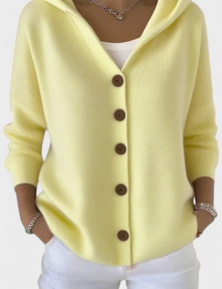 Mathilde | Cardigan à Capuche