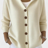 Mathilde | Cardigan à Capuche