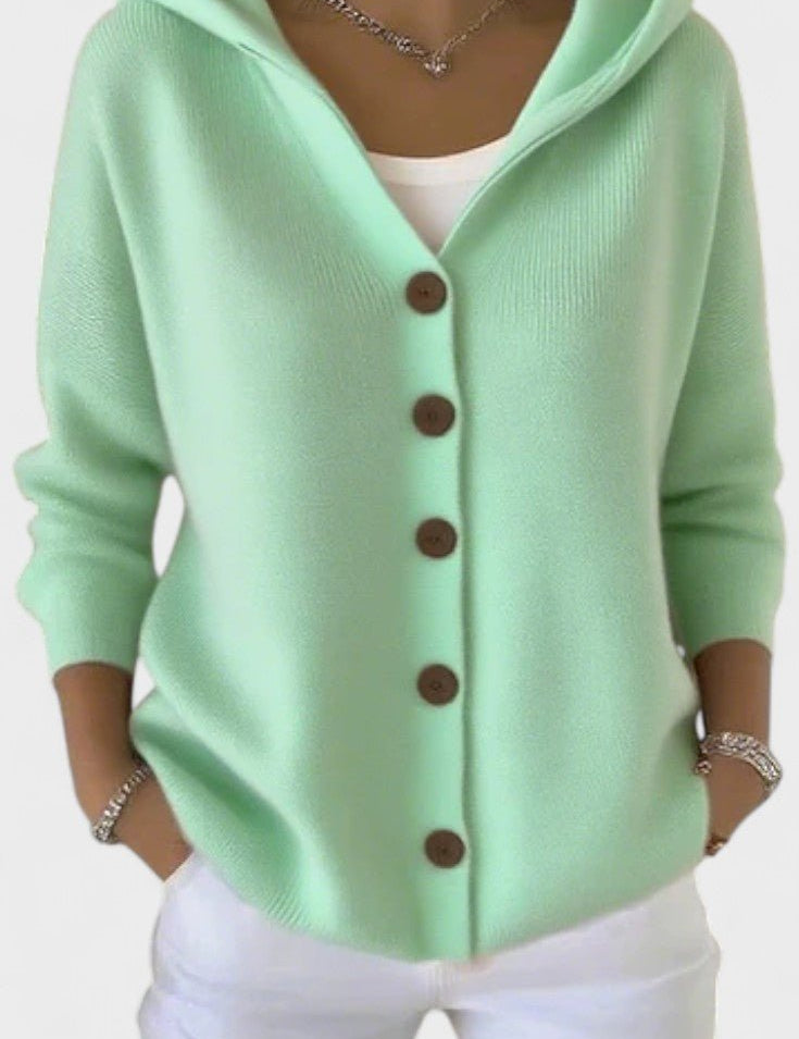 Mathilde | Cardigan à Capuche