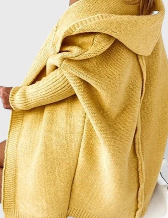 Mette | Cardigan à capuche de luxe