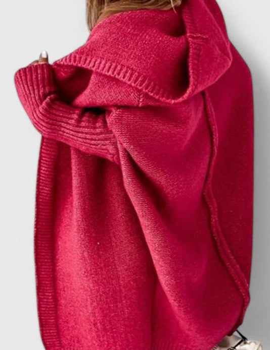 Mette | Cardigan à capuche de luxe