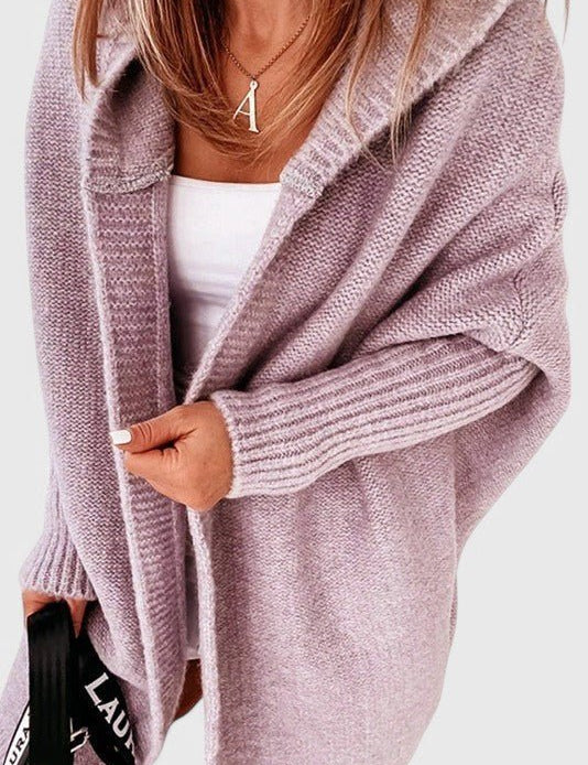 Mette | Cardigan à capuche de luxe