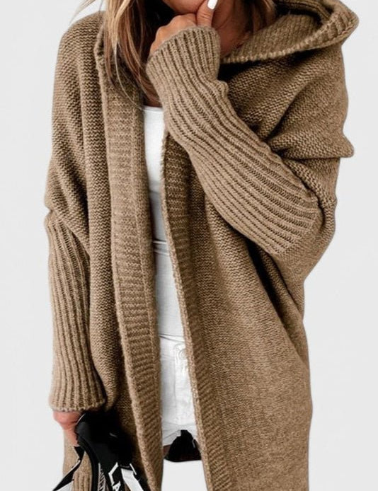 Mette | Cardigan à capuche de luxe